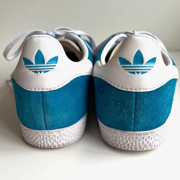 adidas Gazelle J Blue Pantone White | Youth Size 6 - Picture 9 of 12